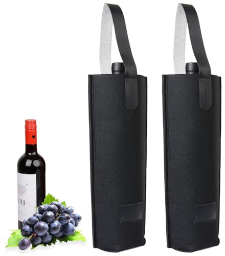 QUEXLAI vinväska, svart, modern