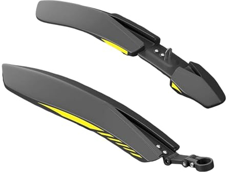 DimyFew Fahrradschutzblech-Set 24/26/27,5 Zoll Verstellbares Schutzblech-Set, Vorder- und Hinterradschutzblech, Fahrradschutzbleche, MTB-Steckschutzblech für Mountainbike, Rennrad, Citybike