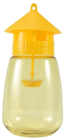 Bortivier Paquete de 2 Trampas Reutilizables para Moscas, Trampas para Moscas de la Fruta Fly Catcher Outdoor