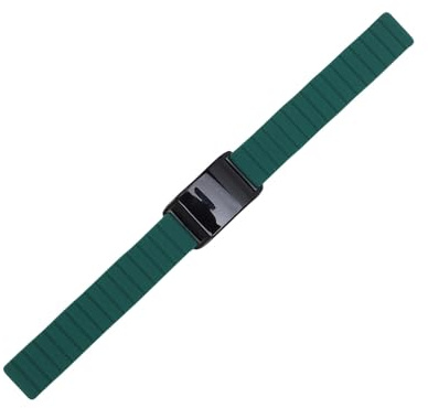 Diyeeni Sport Watch Band, Silikon -Armband -Gurt Leichter Magnetverschluss für Fitness Watch (OD grün)