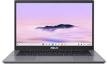 ASUS Chromebook Plus CX3402CBA-PQ0104 Laptop 14 Zoll Full HD (Intel Core i3, 8 GB RAM, 128 GB UFS, ChromeOS) – Tastatur AZERTY FR