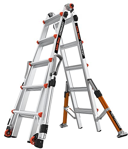 Little Giant 16337 PRO M17 Leiter mit All-Terrain – 4 Stufen