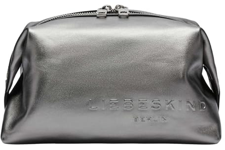 LIEBESKIND BERLIN Utensilientasche Kulturbeutel Elvira Silver Stone Pouchette Beauty Silver Stone grau