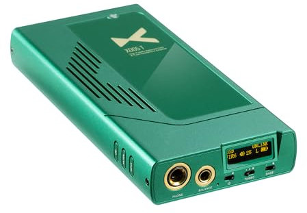 xDuoo XD05 T Portable DAC & Tube Balanced Headphone Amplifier - 1500mW AMP ES9039Q2M MQA DAC DSD512 32Bit/768kHz Bluetooth5.1/USB/Coaxial/Optical/AUX Input