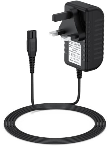 Wanme 5.5V Charger for Karcher Window Vac Cleaner - Compatible With WV2,WV1,WV5,WV60,WV55,WV70,WV75,WV1/2/60/75 Plus,WV Classic,WV5 Premium Power Lead Plug (Black)
