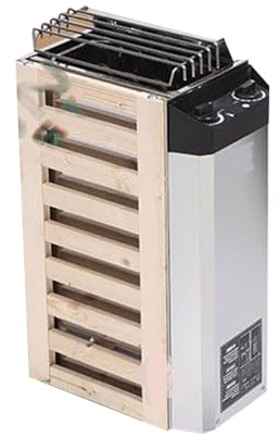 Riscaldatore per sauna in acciaio inossidabile da 3 KW / 3,6 KW Forno di controllo interno per la stanza domestica Riscaldatore per sauna Spa per la casa (controllo interno da 3,6 KW)