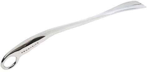 TISHITA Calzador Metálico Calzador de Mango Largo Calzador para Botas Calzador de Aleación de Aluminio Herramienta para Poner Y Quitar Zapatos Adecuado para a, 61cm