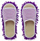 nuoshen 1 Pair of Mop Slippers, Floor Cleaning Multifunction Slippers Tool for Women and Men