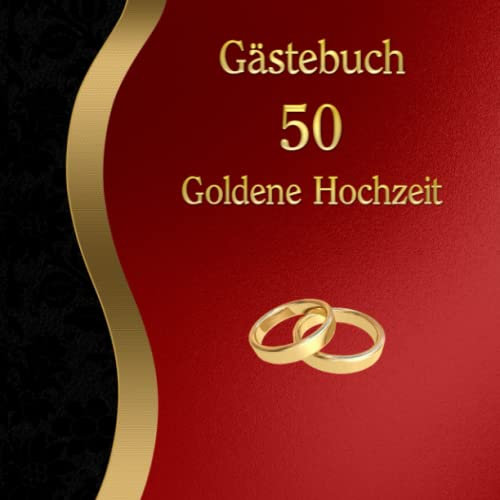 Fotoalbum & Gästebuch zum 50. Hochzeitstag Goldene Hochzeit Hochzeitstagebuch Geschenkidee Goldhochzeit Hochzeitsalbum Erinnerungsbuch ... 100 Seiten Bullet Journal Notizbuch 012