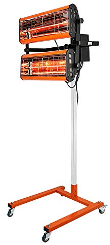 Calefactor por infrarrojos (1000 W, pantalla giratoria)