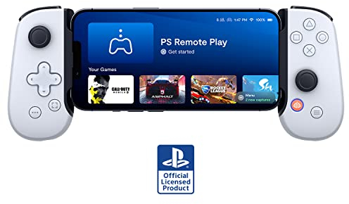 BACKBONE One Mobile Gaming Controller pour iPhone (Lightning) - PlayStation Edition - 1st Gen - Transformez votre iPhone en console de jeu - Jouez Xbox, PlayStation, Call of Duty et plus encore
