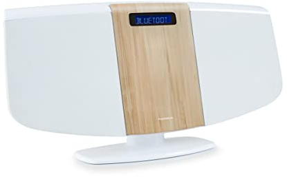 Thomson Micro-chaîne stéréo Radio CD/Bluetooth avec Télécommande Puissance Musicale 60 Watts - MIC401BT
