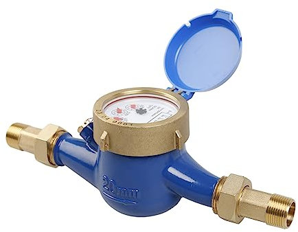 Water Water Meter with Pulse Output, 3/4 NPT Couplings