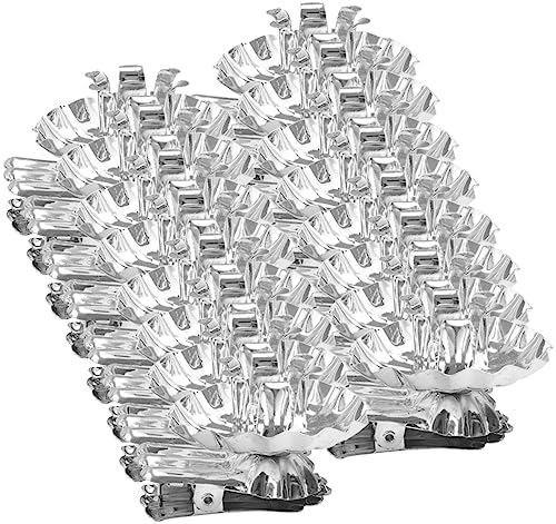 GOOHOCHY 36stücke Teiliges Weihnachtskerzenhalter Clips Aus Metall Silberne Kerzenhalter Für Stumpenkerzen Dekoration Für Weihnachtsbaum Elegantes Design Für Festliche Anlässe Und