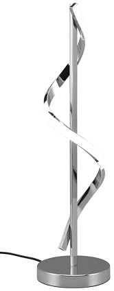 Reality Leuchten LED Tischleuchte Isabel R52201106, Metall Chrom, inkl. 8.5 Watt LED, |