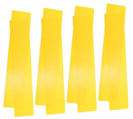 Gogogmee Markierungen für Das Agility-Training 8 Flache Markierungen für Basketballplätze Tennisplätze Markierungswerkzeuge für Sportplätze für Jungen und Mädchen Einfach Zu Verwendendes PVC-Material