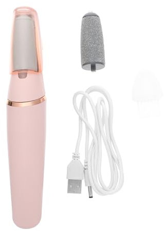 IWOWHERO 1Juego Limadora Eléctrica de Pies Eliminador de Callos y Durezas de Pedicura Portátil para Cuidado de Pies para Profesional y Personal