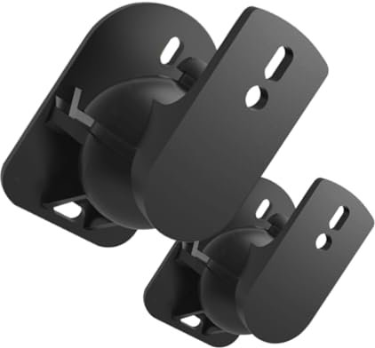 SHINEOFI 1 Paio per Altoparlanti Facile Design Elegante Compatibile con Casse Kit Installazione Incluso per Home Cinema e Altoparlanti Satellitari