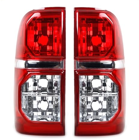 För Toyota För Hilux 2005-2010 2011 2012 2013 2014 2015 Vänster/Höger bakljus Bromslampa Bakljus med sele(A Pair)