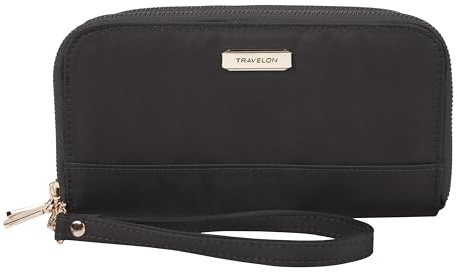 Travelon RFID Blocking Double Zip Wallet