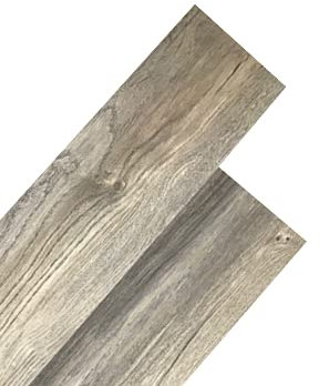 Lames PVC 2,745m2, Clipsables, isolant phonique en caoutchouc (haute qualité). (10)