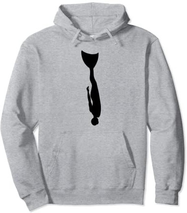 Freitaucher Monoflosse One Breath Freitauchen Apnoe Shirt Pullover Hoodie