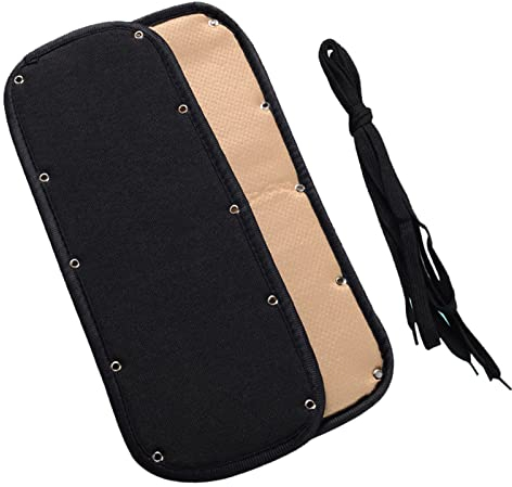 ZEALMAX Stuhl-Armlehnenbezug, Heim und Bürostuhl, Armlehnenpolster mit Gurt, 40 × 11 cm (15,7 × 4,3 Zoll)