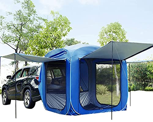 CGLYYDS Heckzelt Auto Geeignet Für Alle Arten Von SUV-autozelten,Camping Vorzelt Heckzelt FüR Auto Winddicht,mit großem atmungsaktivem Fenster, einfache Montage