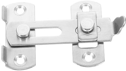 AUTSUPPL 1stück Anti-diebstahl Fensterverriegelung Aus Edelstahl Langlebiger Sicherheitsriegel Für Schiebetüren Und Fenster Einfache Installation Ohne Bohren Korrosionsbeständig