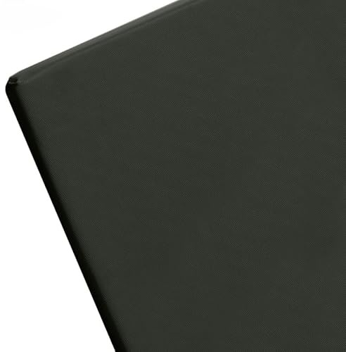 Mineliste 5cm Dicke Wasserfest Sitzkissen Outdoor, Sitzauflage Sitzkissen Bank, rutschfeste Waschbare Bankauflage Bankkissen, Sitzpolster Bank Für Gartenbank Fensterbank Innen,Dark Gray,200x40cm