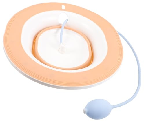 YOSADIER Sitzbad Für Wc Pflege Spezielles Becken Zur Hämorrhoidenbehandlung Und Postpartaler Genesung Robust Und Verschleißfest Platzsparend Hängend Ergonomisch Für Meisten Toiletten