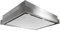 GURARI GCH C 343 IS 90 WH PRIME, campana extractora empotrada 90 cm/cristal blanco/acero inoxidable/motor EBM/succión potente 1000 m³/ campana de aire pulsado/ionización/campana de techo