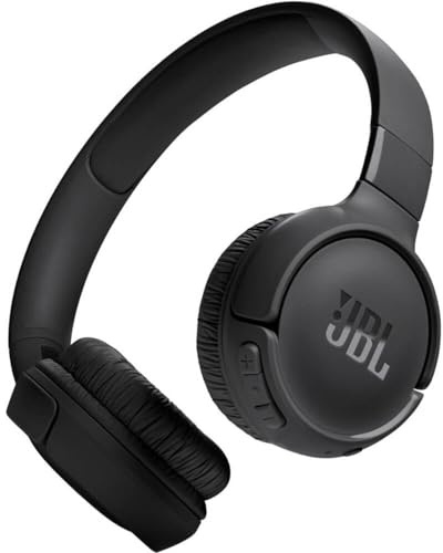 JBL JBLT520BTBLKAM-Z Tune 520BT Wireless on-ear Headphones, Black - (Renewed)