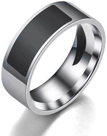 SameeHome NFC Smart Chip Ring Anello per cellulare con tecnologia ad anello intelligente NFC Wearable Smart Ring Nuovo B 1 pezzo, 500446427A2