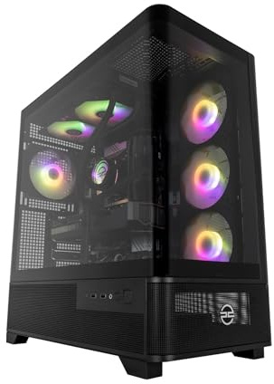 PCSpecialist Extreme PC Gaming - AMD Ryzen 7 9800X3D 5.20 GHz 8-Core, 32 GB DDR5 RAM, 16 GB GEFORCE RTX 5070 Ti, 2TB M.2 SSD, Windows 11