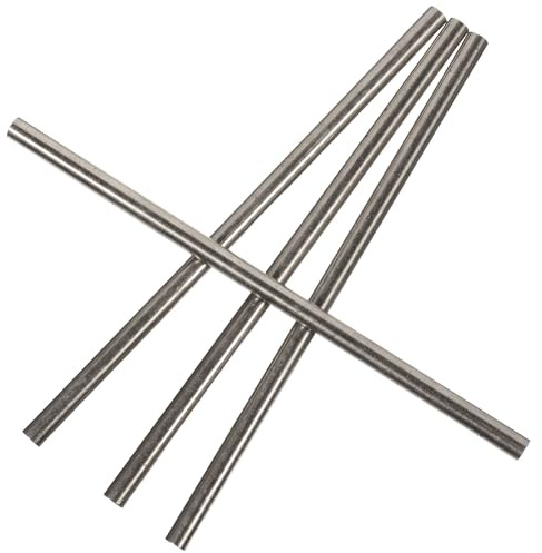 FELTECHELECTR 4 Piezas Pasadores para Mangos de Cuchillo de Cobre Macizo Remaches Sólidos para Mangos de Pala y Cuchillería DIY para Construcción y Reparación