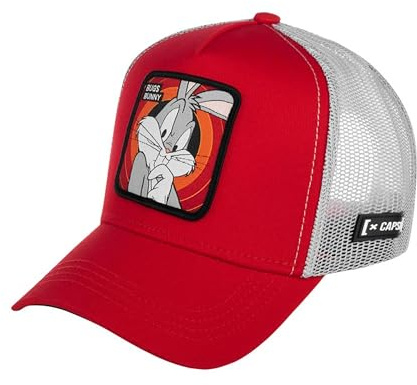Capslab Bugs Bunny Looney Tunes Trucker Cap - One-Size