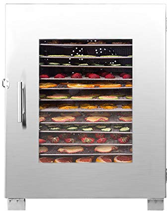ZYFA Essiccatore Frutta e Verdura,essiccatore Alimentare,Tempo di Controllo, Temperatura da 35 a 80 °C