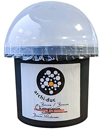 Mushroom Growing Kit | Brown, White | Step-by-Step Plan to Grow Your Own Fresh Mushrooms