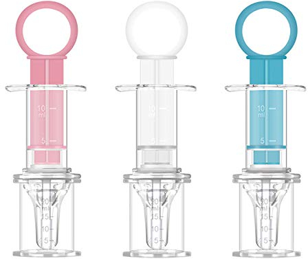 Distributeur de Médicament Liquide Bébé Seringue pour L'alimentation des Médicaments L'eau Lait jus Des vitamines 3 Pièces