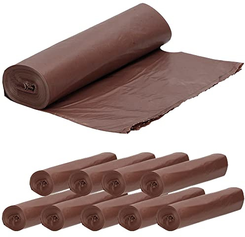 200 sacs à ordures avec une capacité de 20l auto-custranine chacune