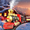 Hot Bee Electric Train Set, Battery-Powered Train with Steam, Sound, LED Lights, Track, Classic Model Railway, Childrens Train Set, Childrens Train Set, Electric Train Sets for Kids, Gifts for Boys 3+