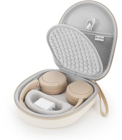 Yinke Hard Case for WH-CH510 /JBL Tune 510BT Headphone, Travel Protective Cover Storage Bag(White)