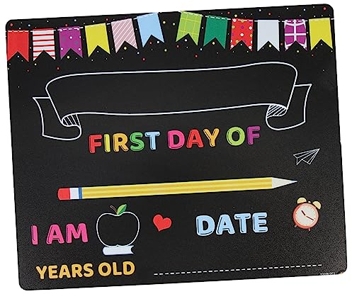 MAGICLULU Lavagna Multifunzione Per Il Primo Di Scuola Lavagnetta Cancellabile Per Bambini Accessorio Per Foto Di Laurea