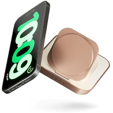 Zens Magnetic Nightstand Wireless Charger, MagSafe and Qi 15 W Wireless Charger for iPhone, AirPods, Includes 20 W Power Adapter (EU, UK, US) and 1.5 M Integrated Cable