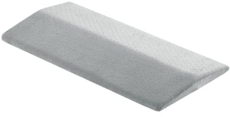 Yardenfun Cojín Lumbar De Memoria para Embarazo Almohada De Respaldo Medio Gris Soporte Ergonómico para Dormir De Lado Protector Lumbar para Cama y Viaje