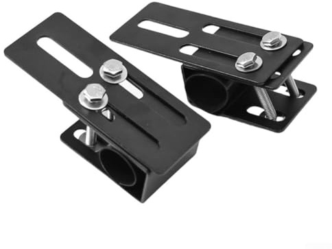 Oniissy 2 Stück Dachbox-Halterung, Deckenbox-Wandhalterung mit Gummidichtung, mit Gummidichtung, Montagebereich 120-183 mm, Auto-Dachreling-Befestigungen