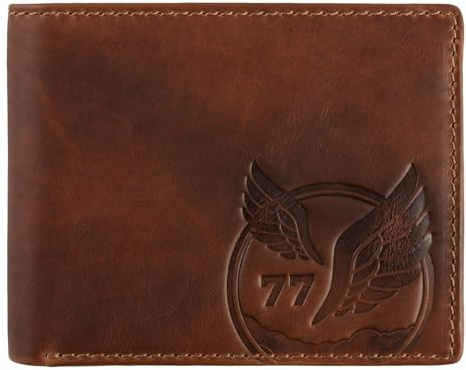camel active Nepal Herren Geldbörse Querformat RFID Leder Mittelgroß Braun