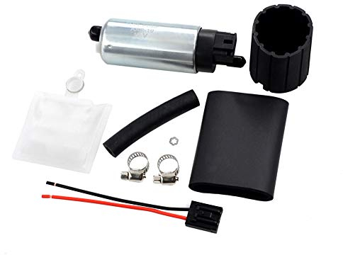 Road Passion Elektrisch Kraftstoffpumpe Benzinpumpe 12V 255LPH Selbstansaugend Universal