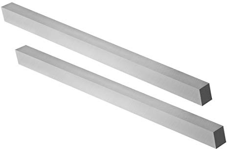 sourcing map HSS Lathe Tool Bit 12mm x 12mm x 200mm, Square Lathe Turning Tool Blanks, High Speed Steel Rectangular Fly Cutter Mill Blank, 2pcs